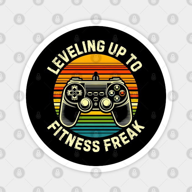 Leveling Up to Fitness Freak Magnet by MakerMind8.2